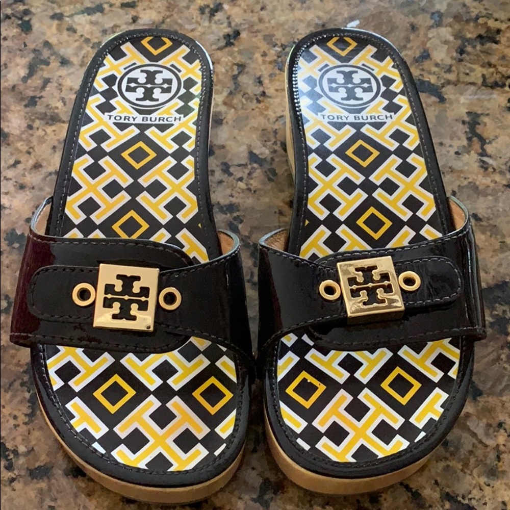 New! Tory Burch clog sandals